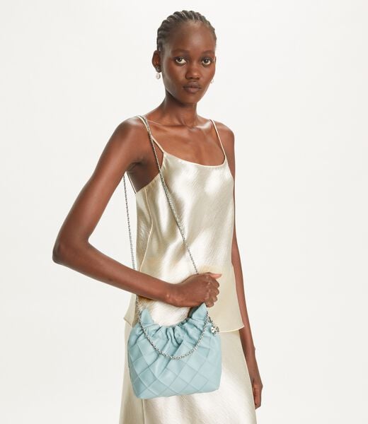 tory burch mini fleming soft hobo bag