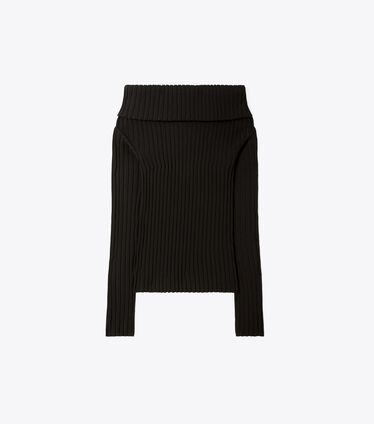 Off Shoulder Sweater