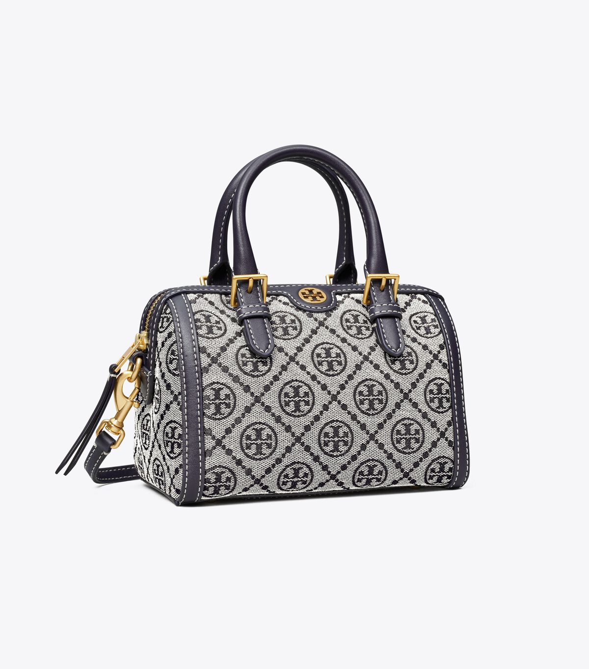 tory burch petite t monogram barrel bag