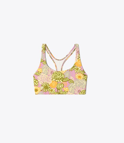 Weightless Printed Racerback Bra
