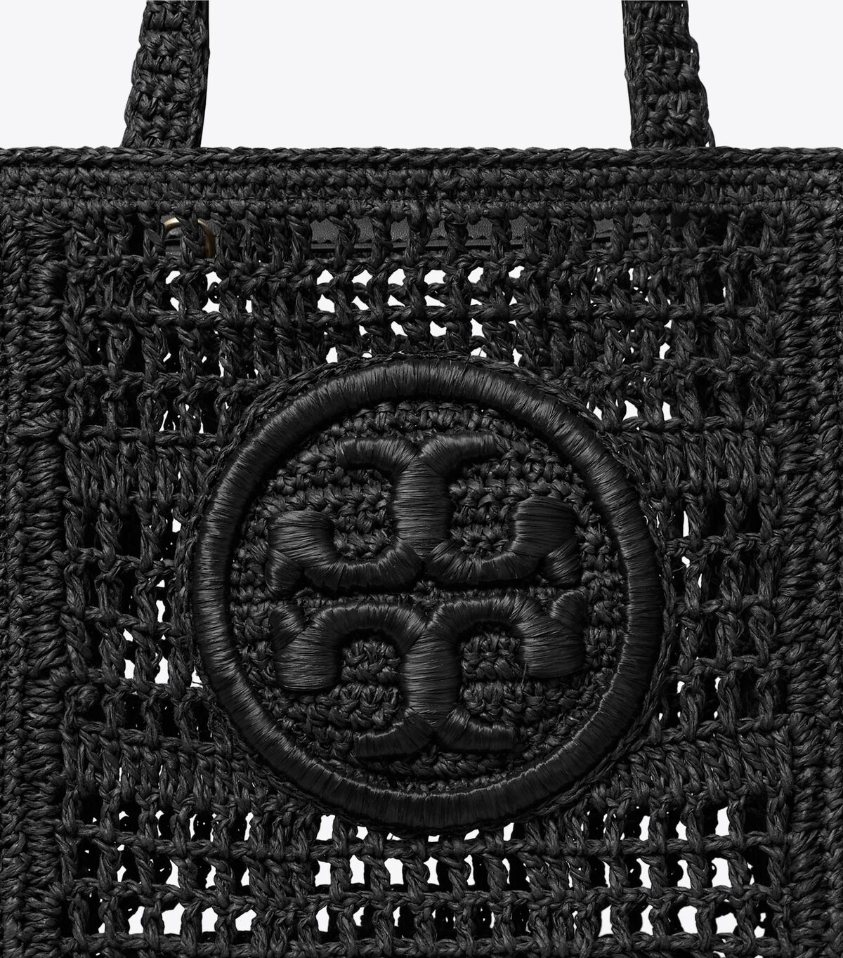 tory burch mini ella hand crocheted tote