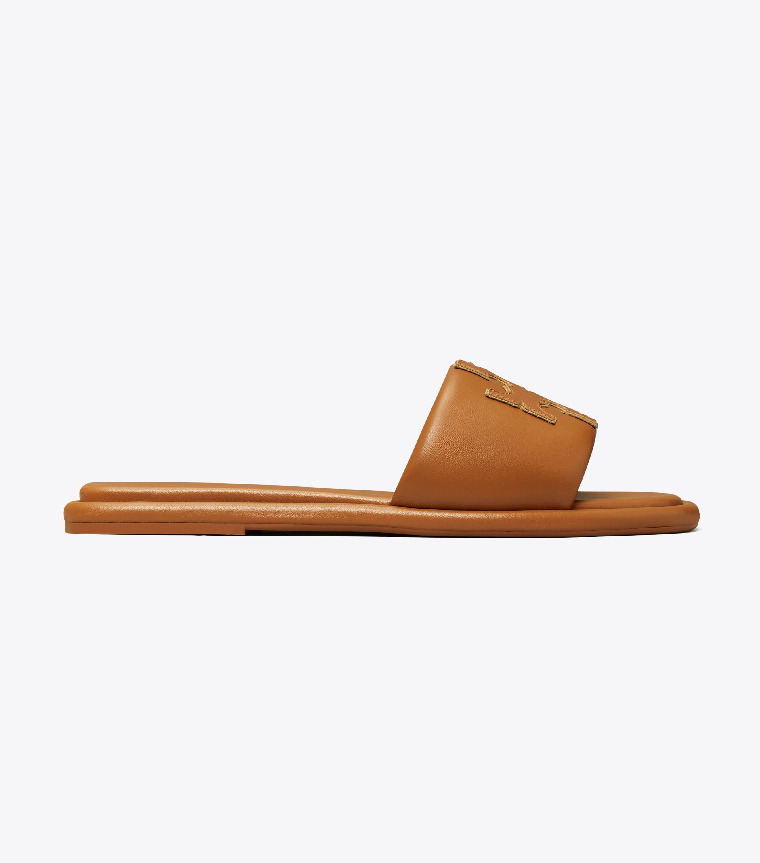 Double T Sport Slide, Bourbon Miele / Gold | Tory Burch UAE
