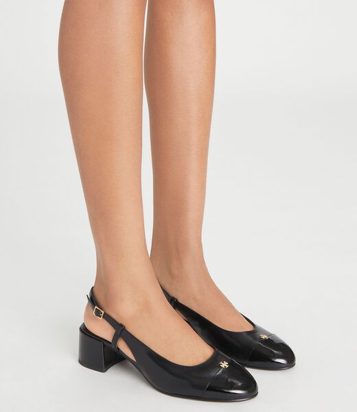tory burch cap toe slingback