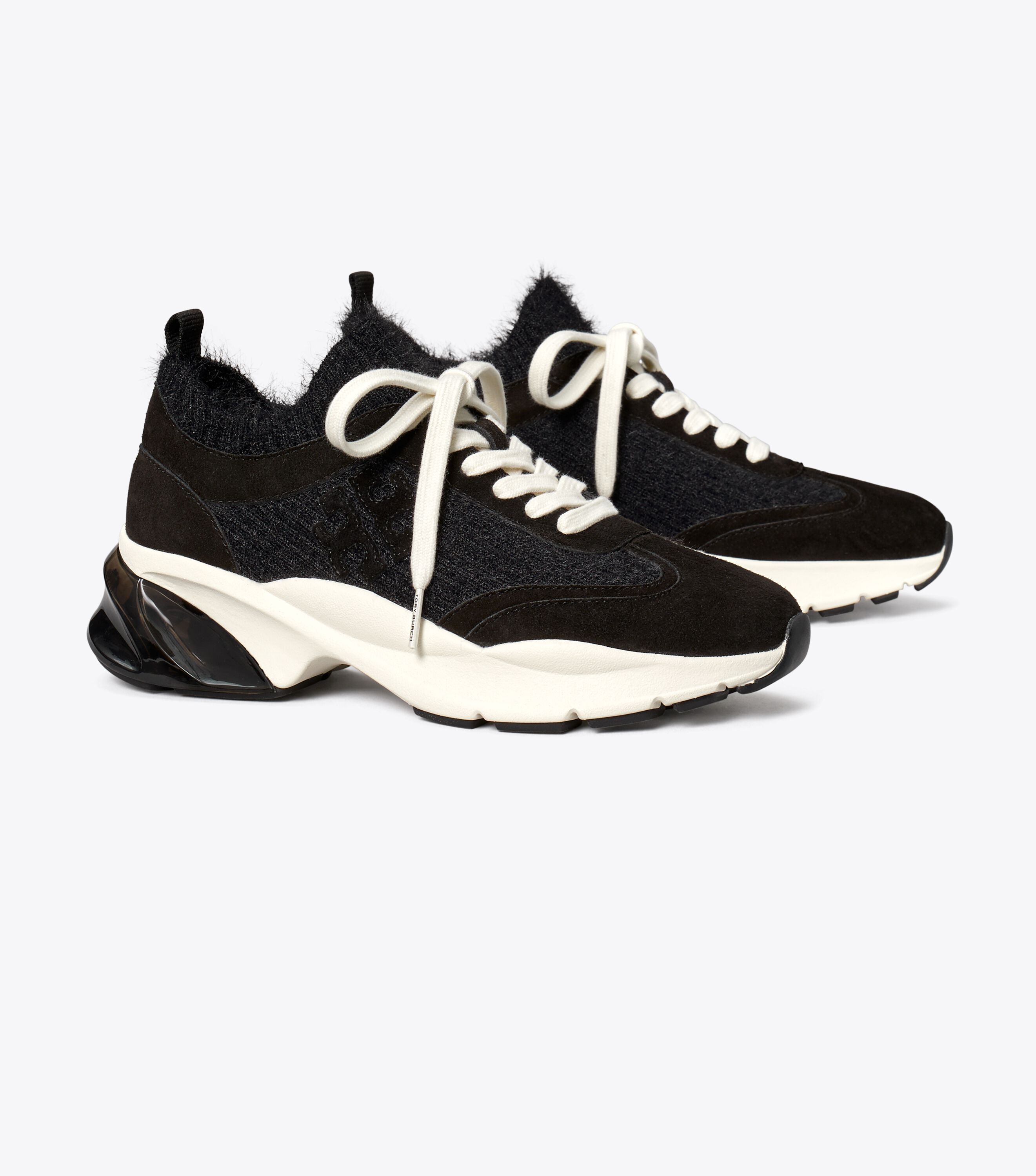 Tory Burch スニーカー 148597 GOOD LUCK MOHAIR TRAINER Good Luck Mohair Trainer, Perfect Black | Tory Burch UAE