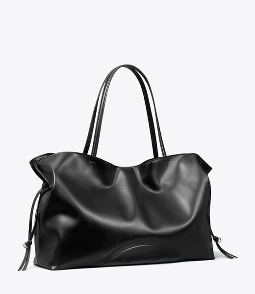 tory burch ella natuura  drawstring tote