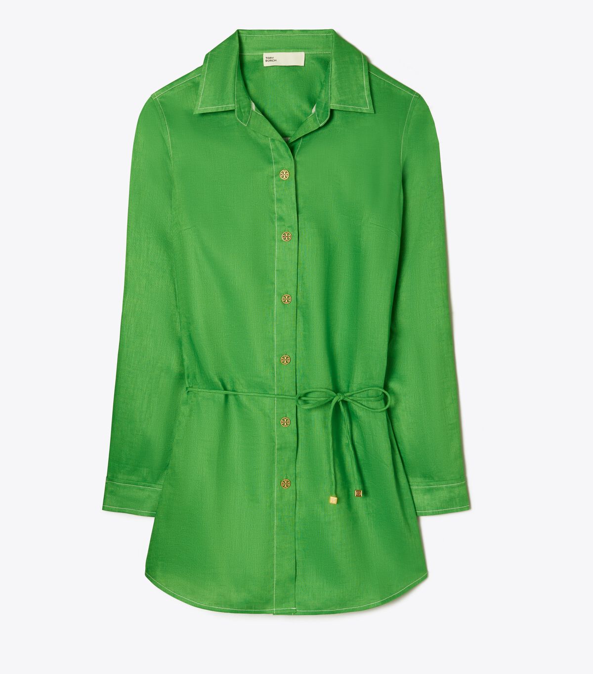 tory burch linen brigitte tunic