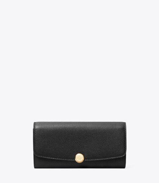 tory burch romy long flap wallet