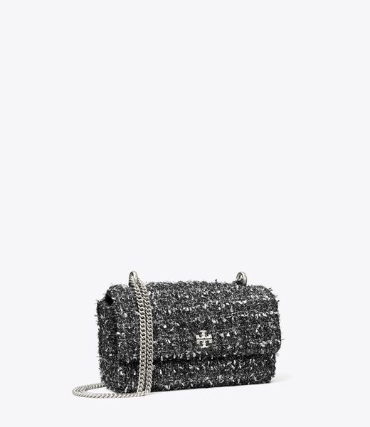 Mini Kira Tweed Flap Bag