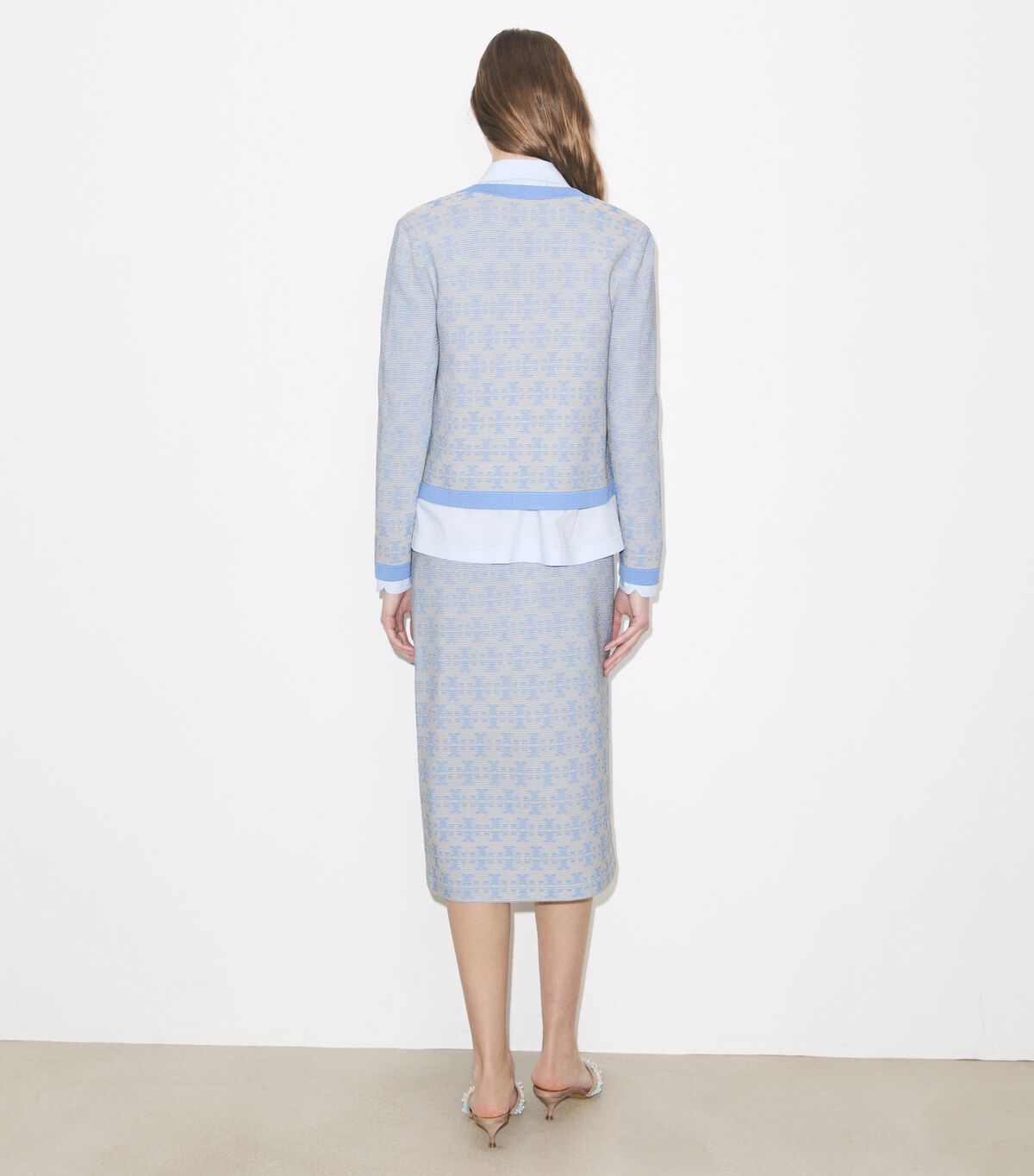 tory burch viscose skirt