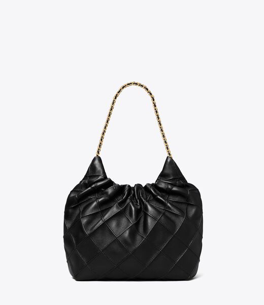 tory burch mini fleming soft hobo bag