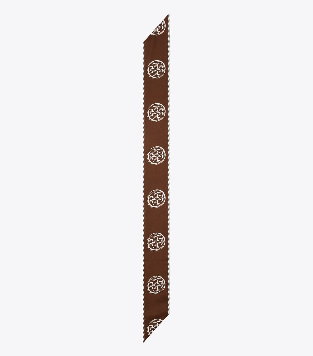 tory burch medallion logo ribbon tie