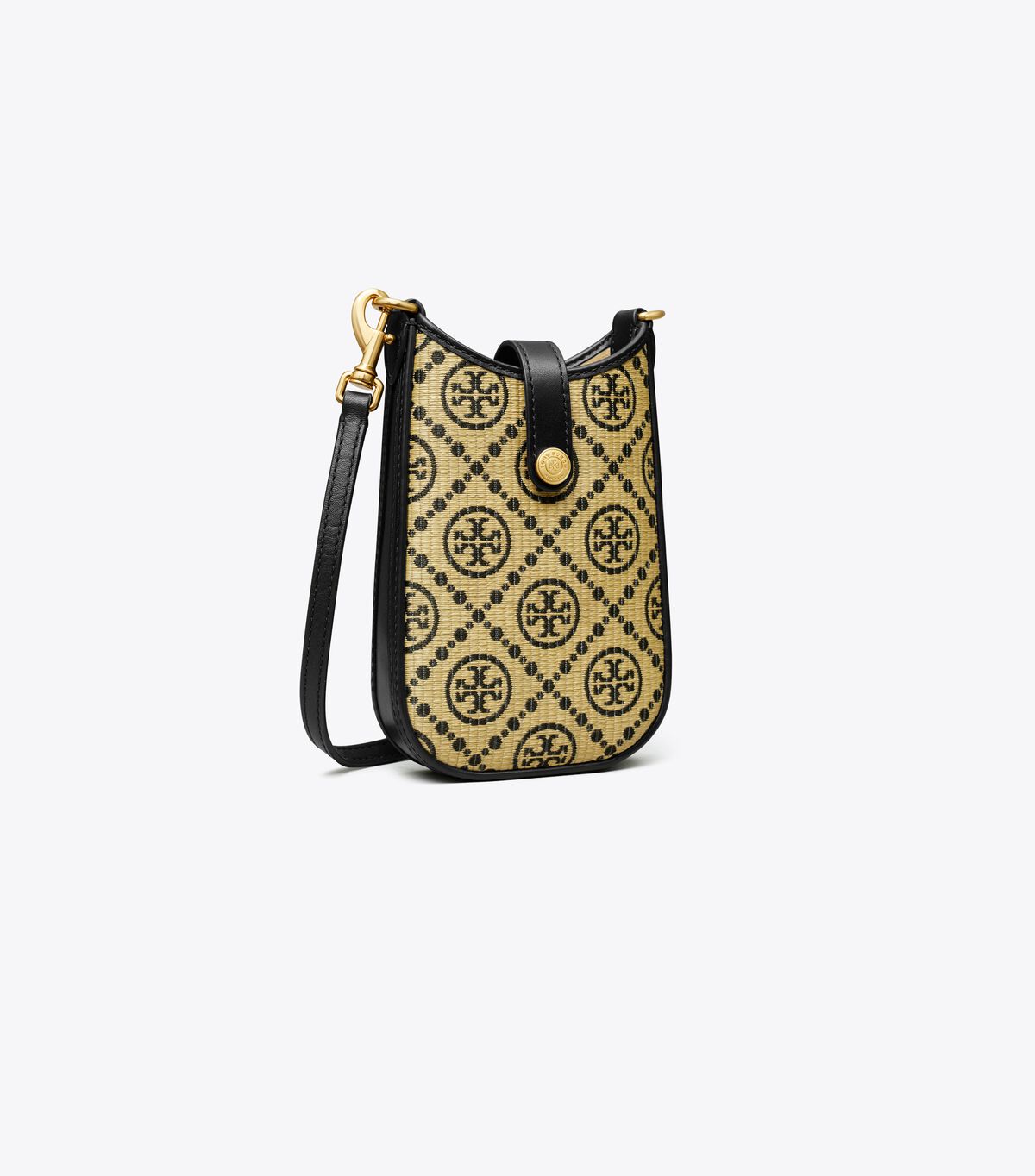 tory burch t monogram raffia phone crossbody