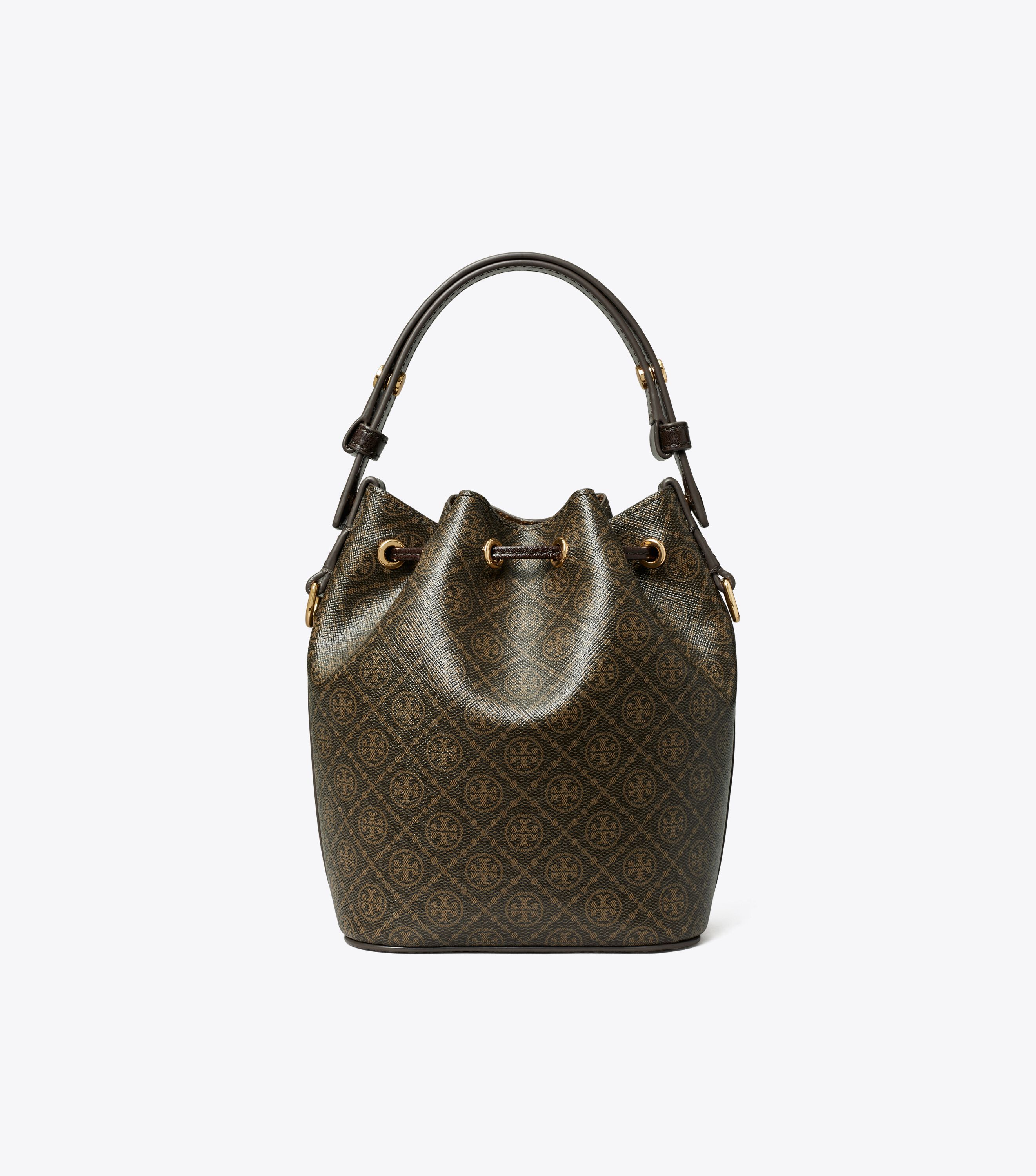 バッグ・カバンその他 Tory Burch \"T Monogram\" mini bucket bag T Monogram Mini Bucket Bag: Women's Designer Crossbody Bags