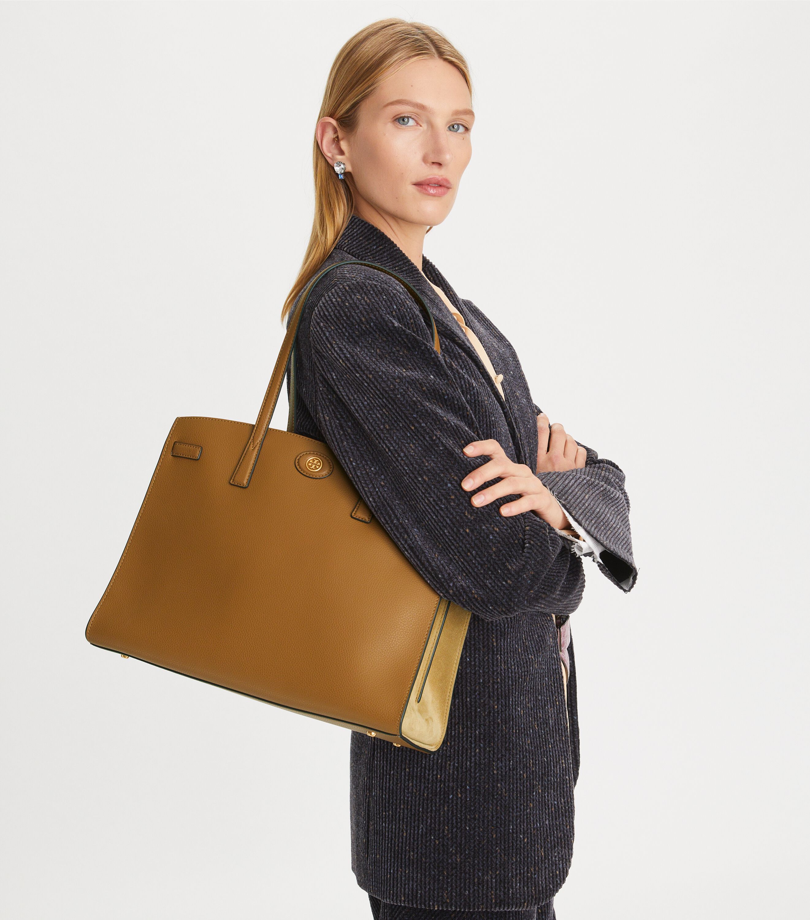 Tory burch robinson satchel clearance