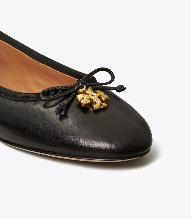 tory burch charm ballet flat