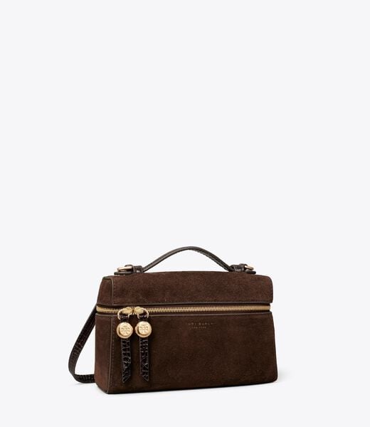 Romy Suede Slim Top Handle Bag tory burch romy suede slim top handle bag