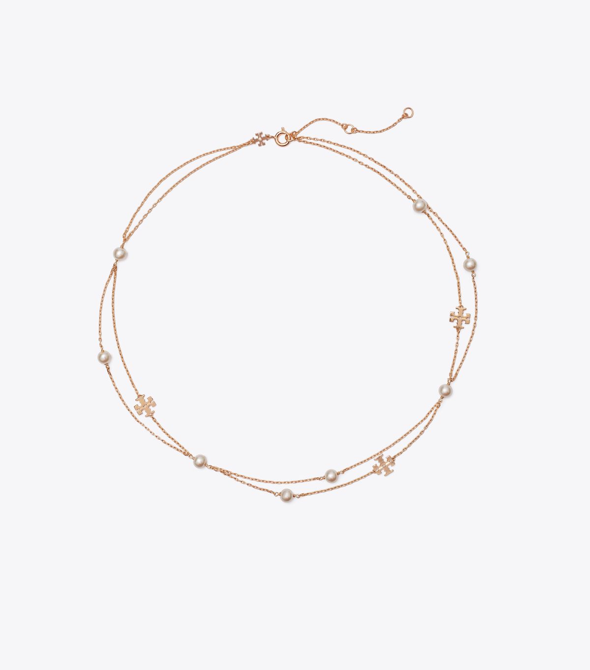 Moondance Layered Pearl Necklace tory burch moondance layered pearl necklace