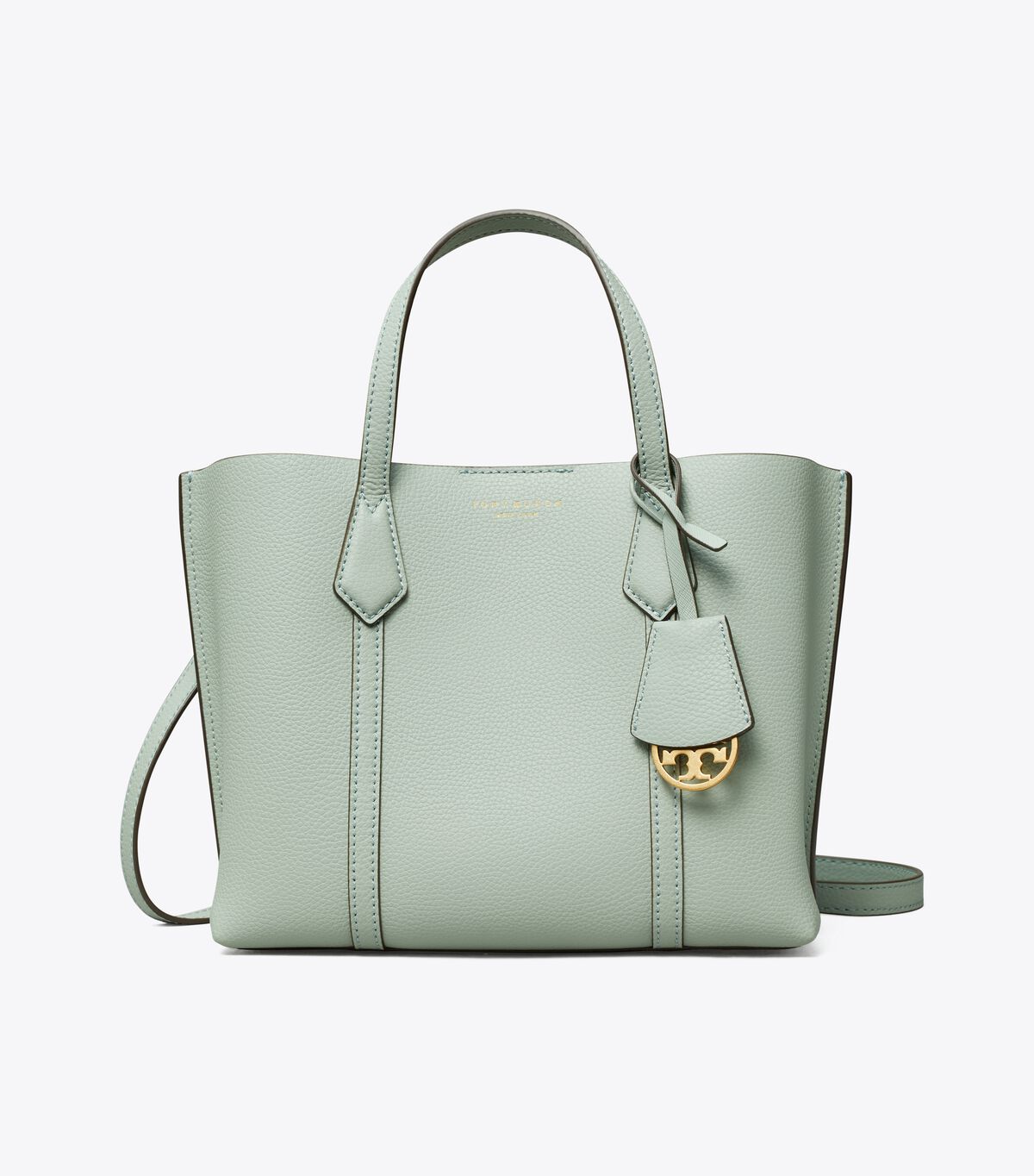 tory burch small perry triple compartment tote bag