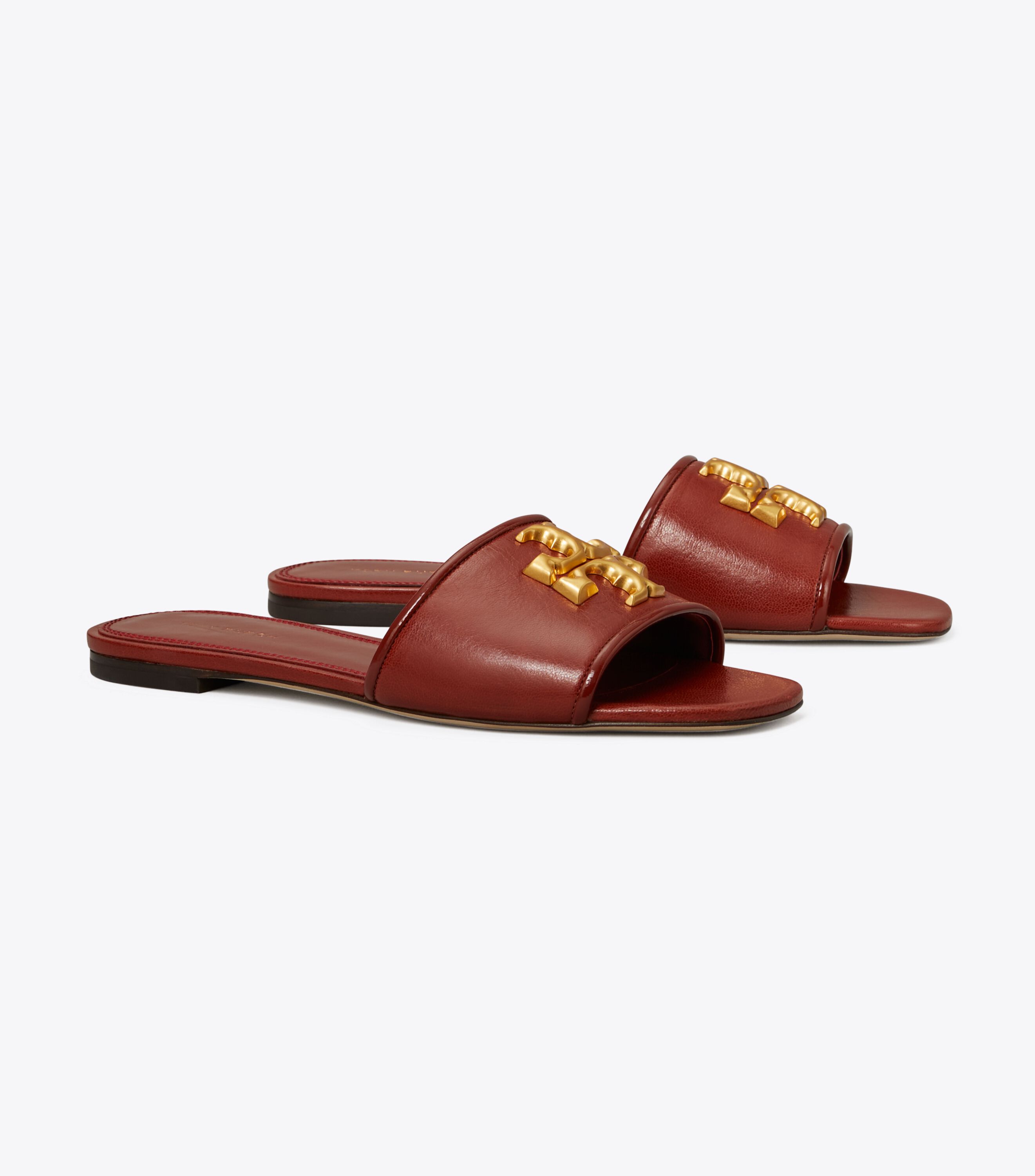 Tory burch red clearance slides