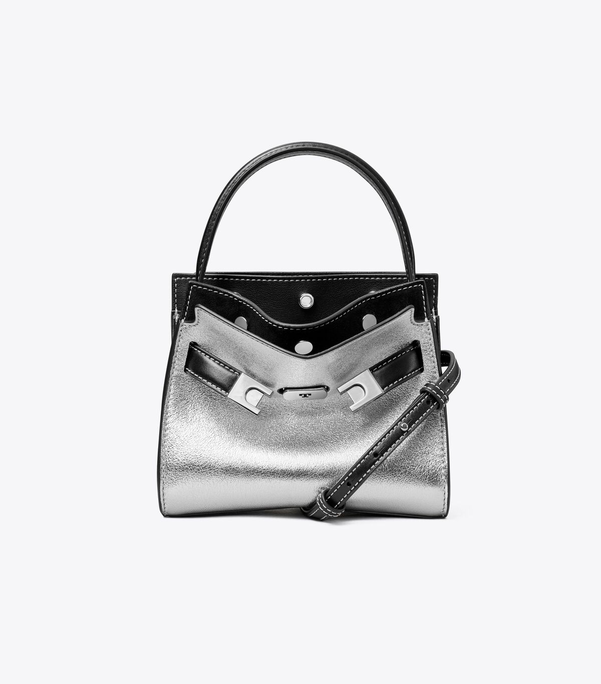 tory burch petite lee radziwill double bag