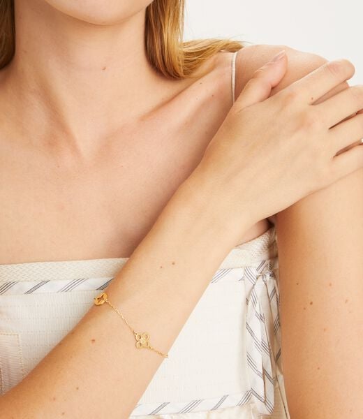 tory burch kira clover bracelet