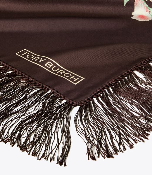 Chair Floral Silk Square tory burch chair floral silk square