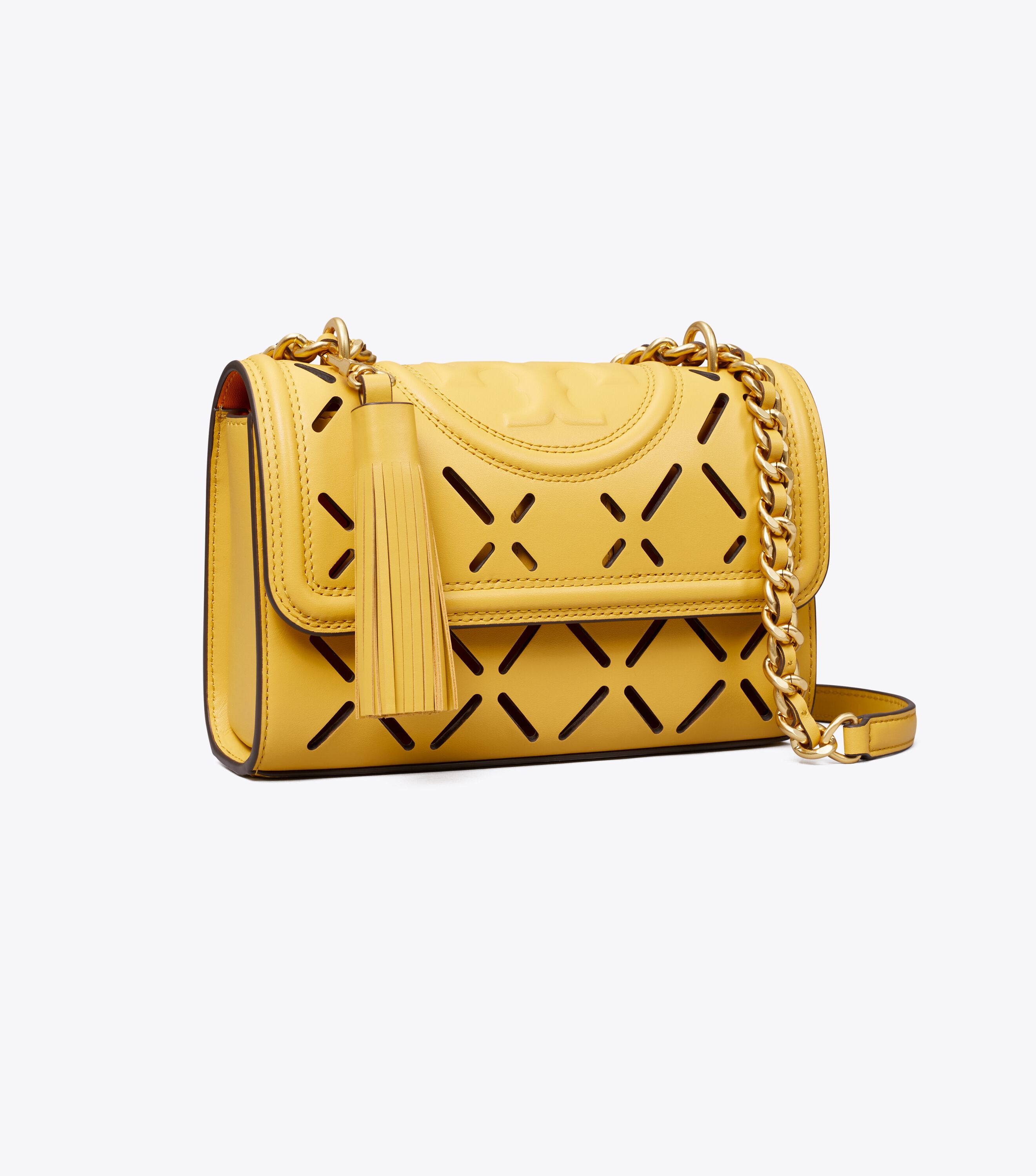Tory burch fleming yellow sale