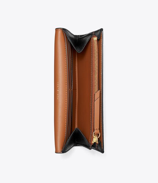tory burch romy long flap wallet
