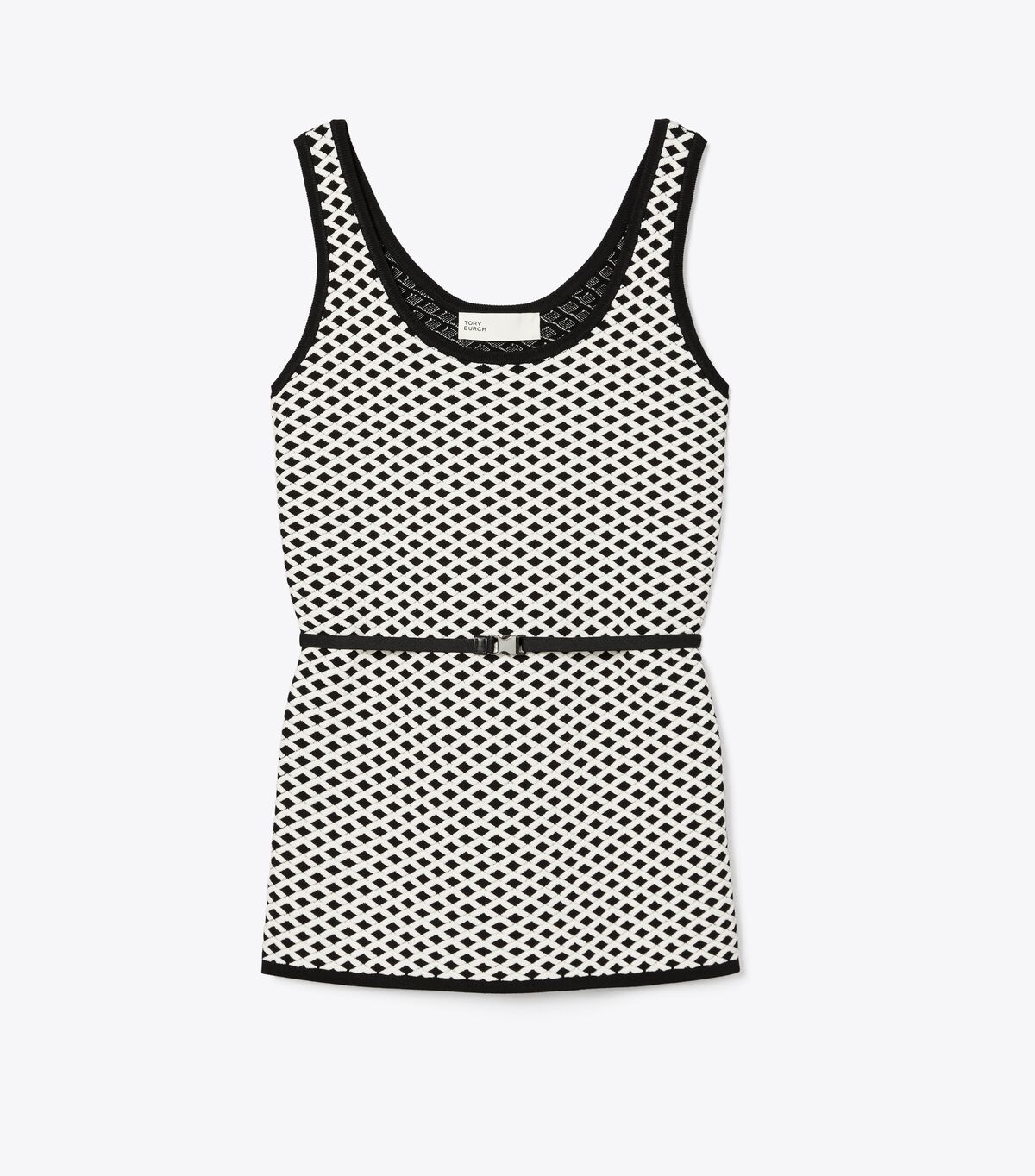 tory burch jacquard tank top