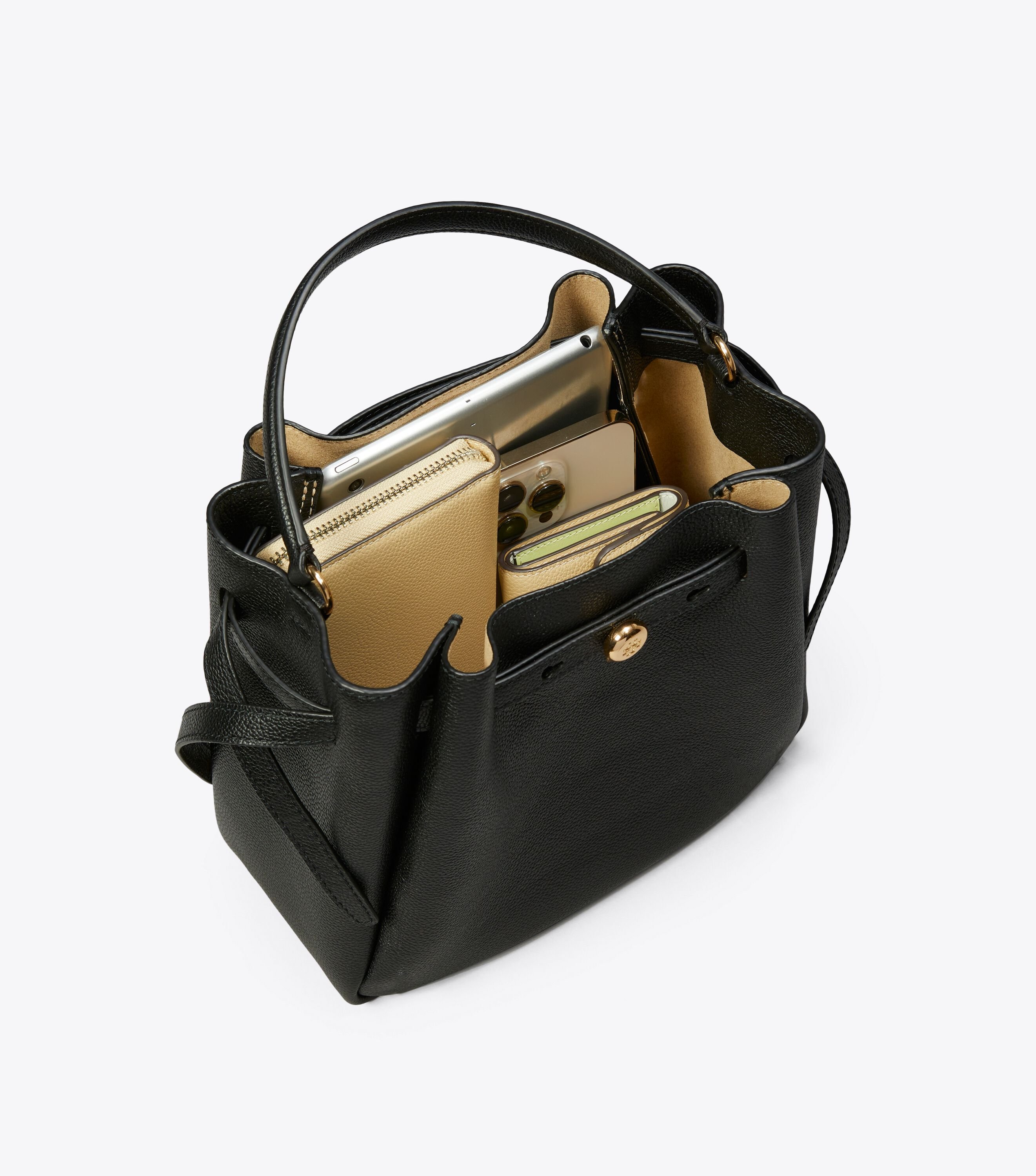 Romy Bucket Bag, Black | Tory Burch UAE