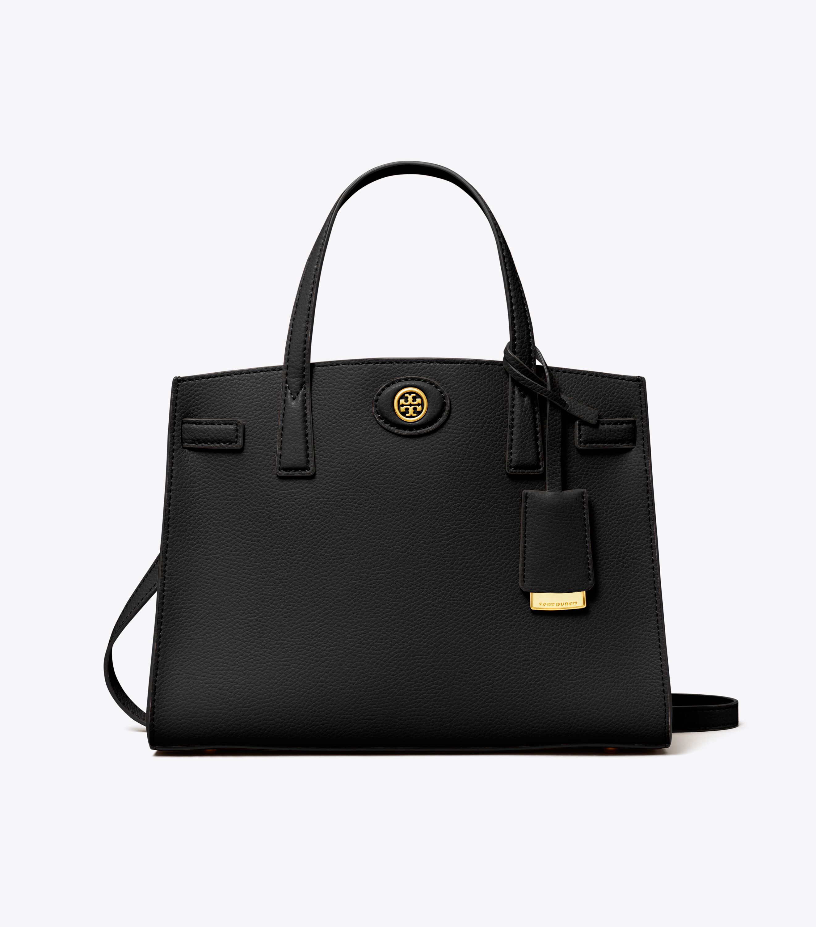 Tory burch sale robinson satchel black