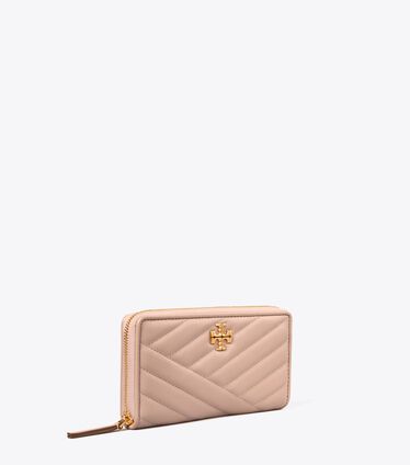 Kira Chevron Zip Continental Wallet