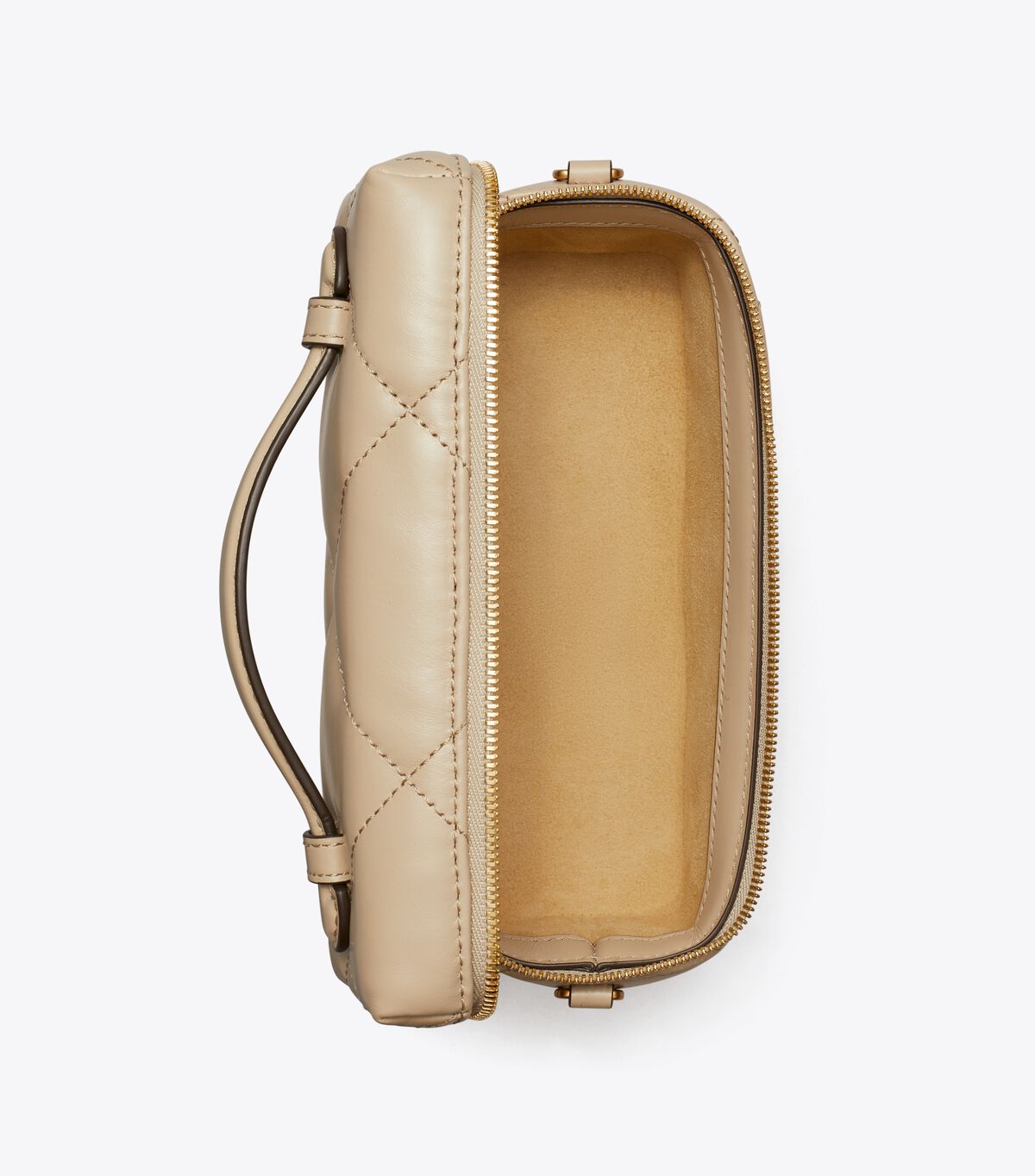 tory burch kira diamond quilt east west vanity case