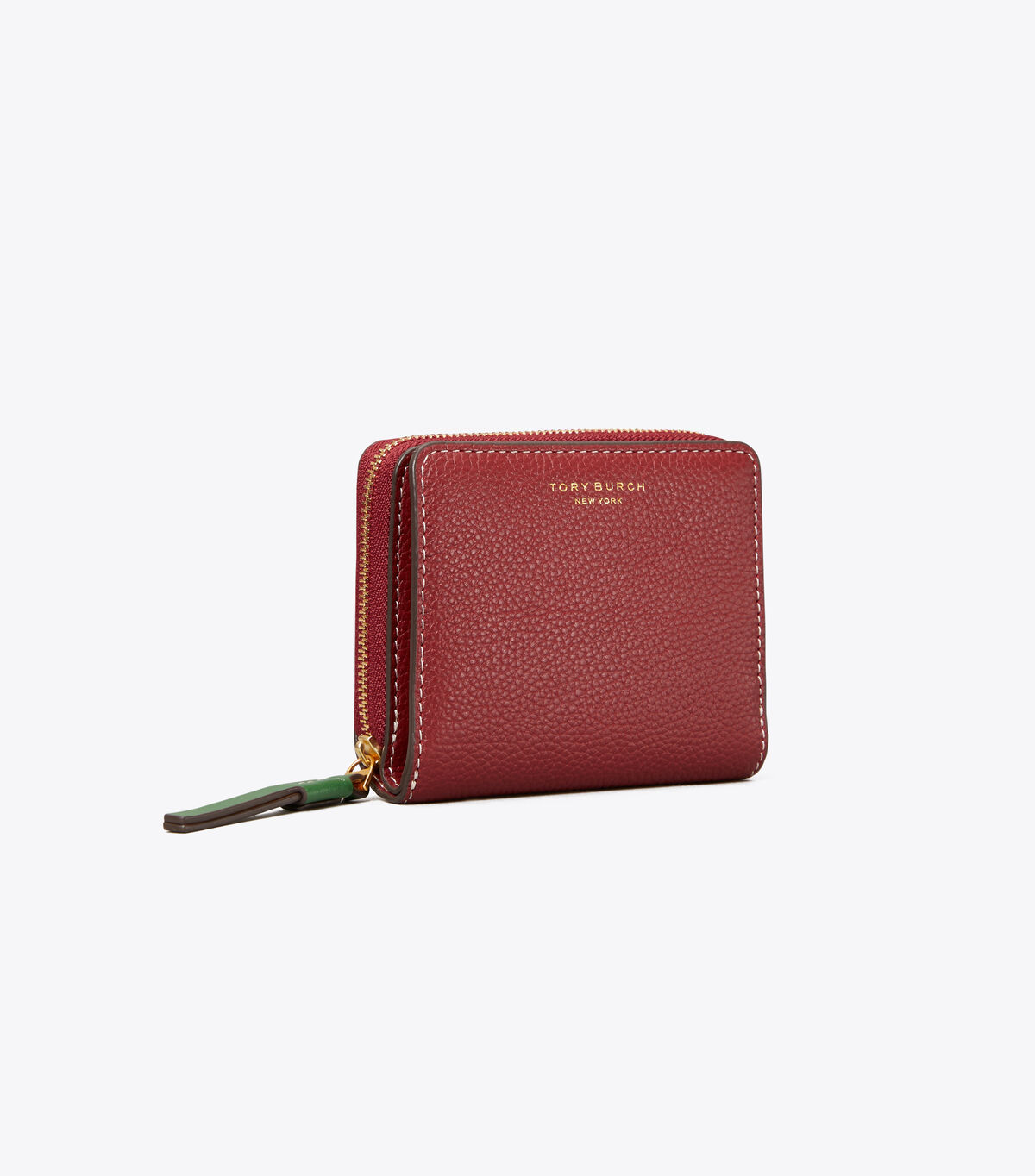 tory burch perry color block bi fold wallet