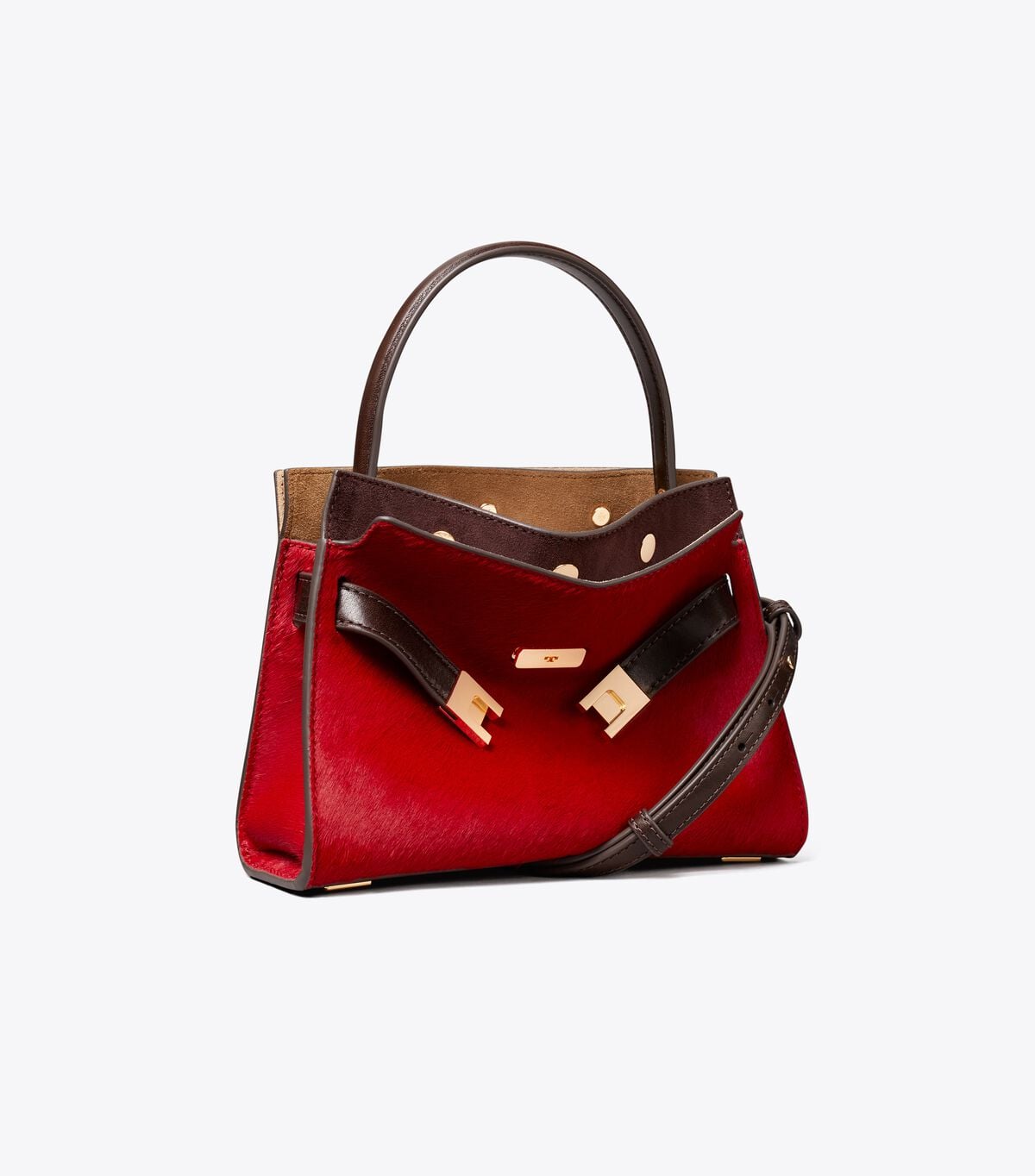 حقيبة بيتي لي رادزيويل المزدوجة المصنوعة من شعر العجل tory burch حقيبة بيتي لي رادزيويل المزدوجة المصنوعة من شعر العجل