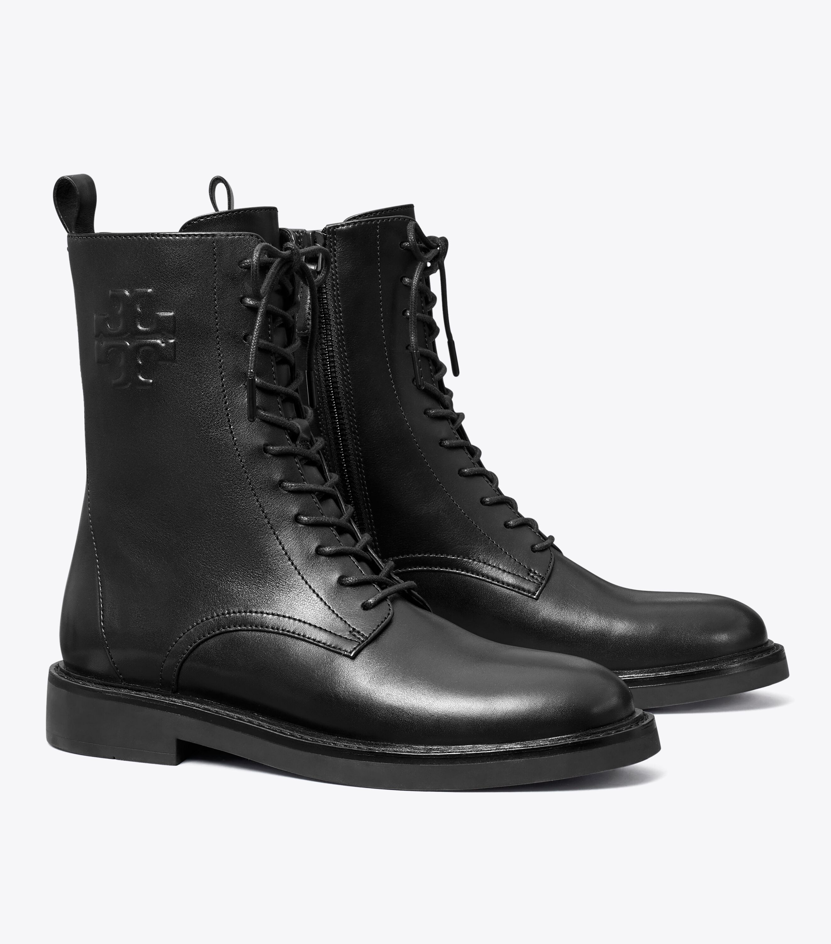 Double T Combat Boot Shoes Tory Burch