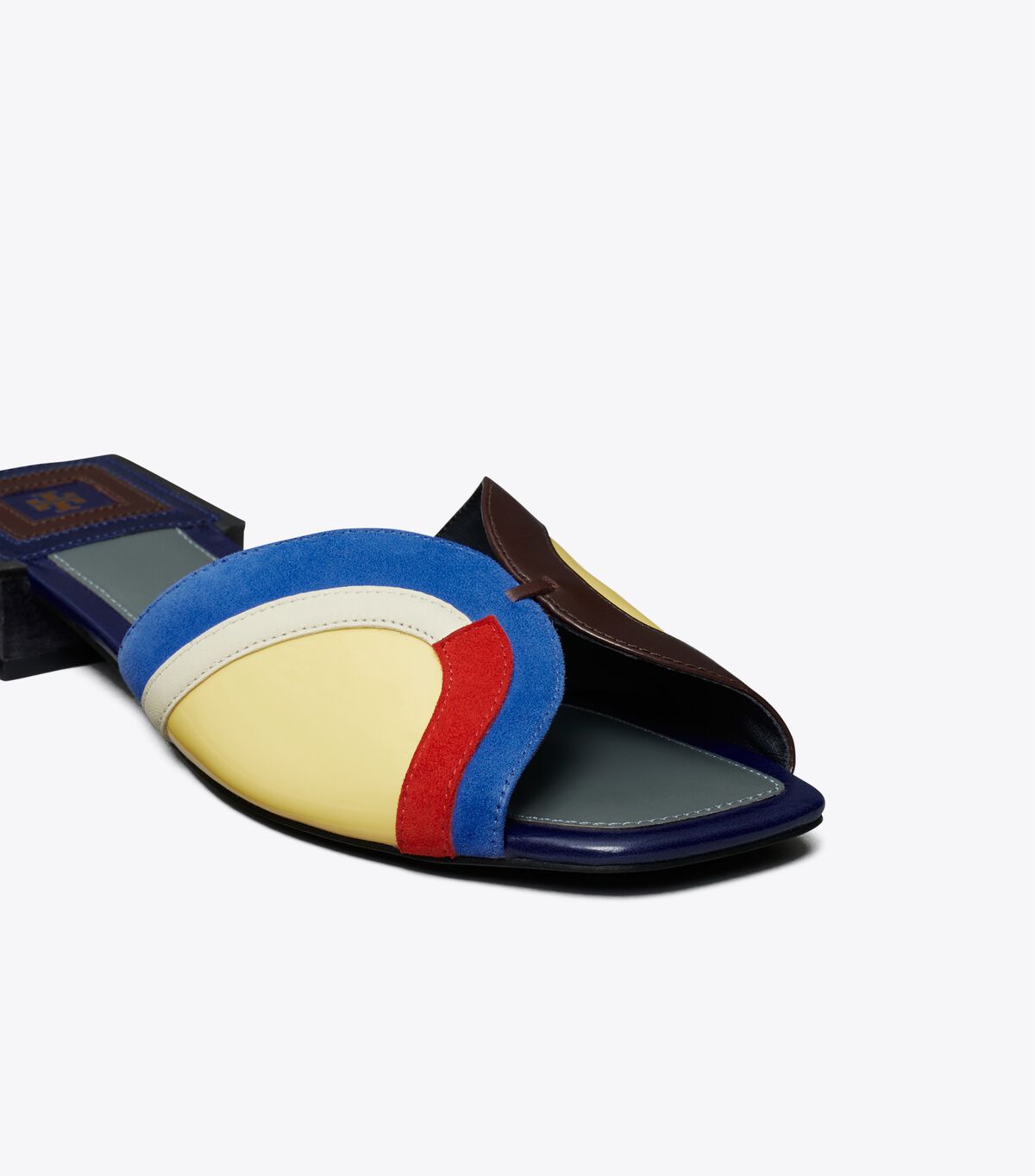 tory burch marquetry slide sandal
