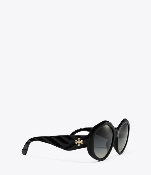 tory burch kira geometric sunglasses