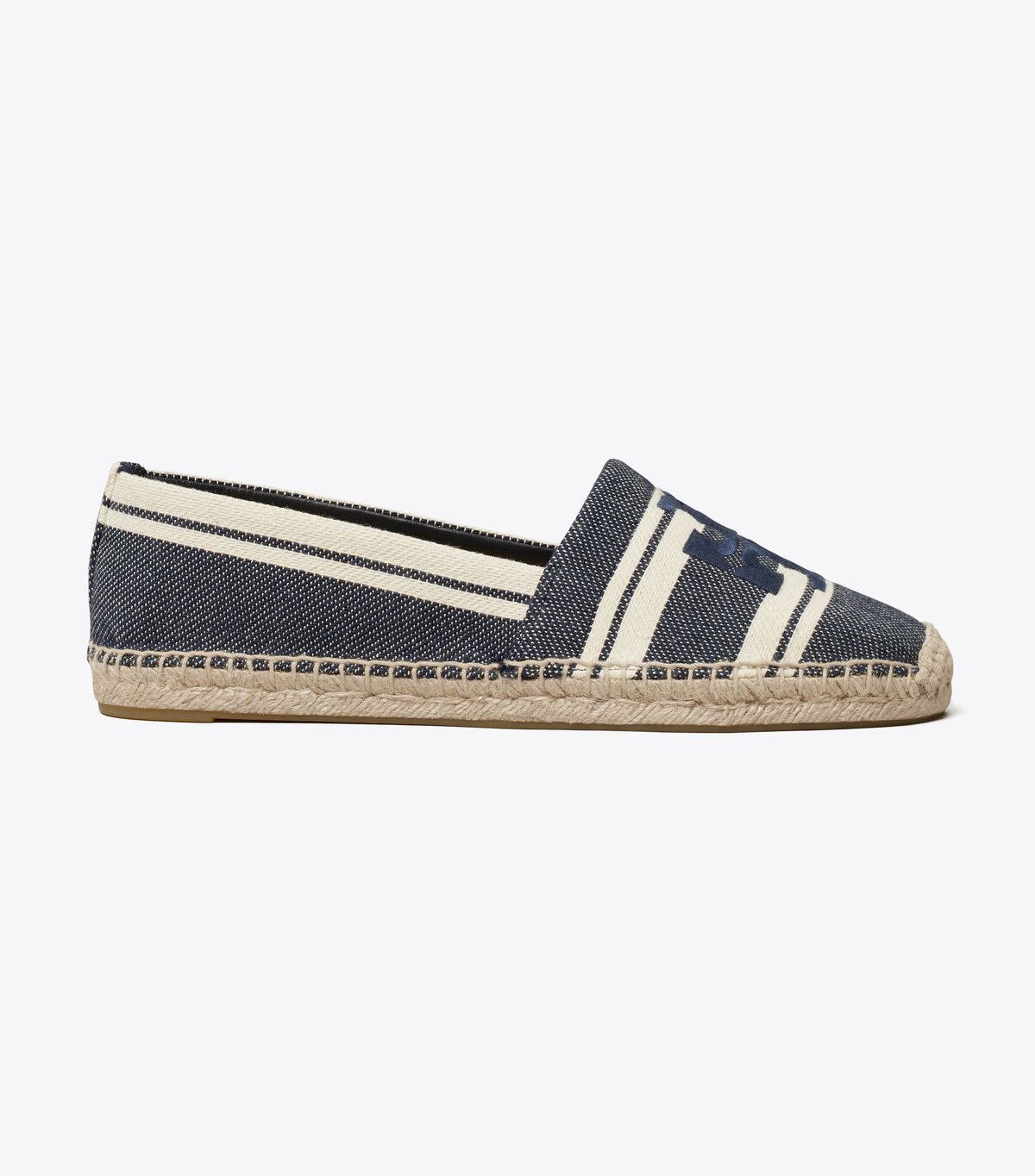 tory burch double t jacquard espadrille