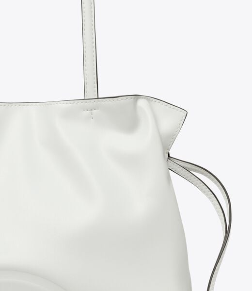tory burch small ella natuura    drawstring tote