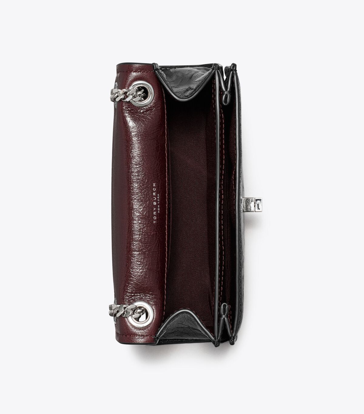 tory burch حقيبة كتف ميني كيرا تورنلوك