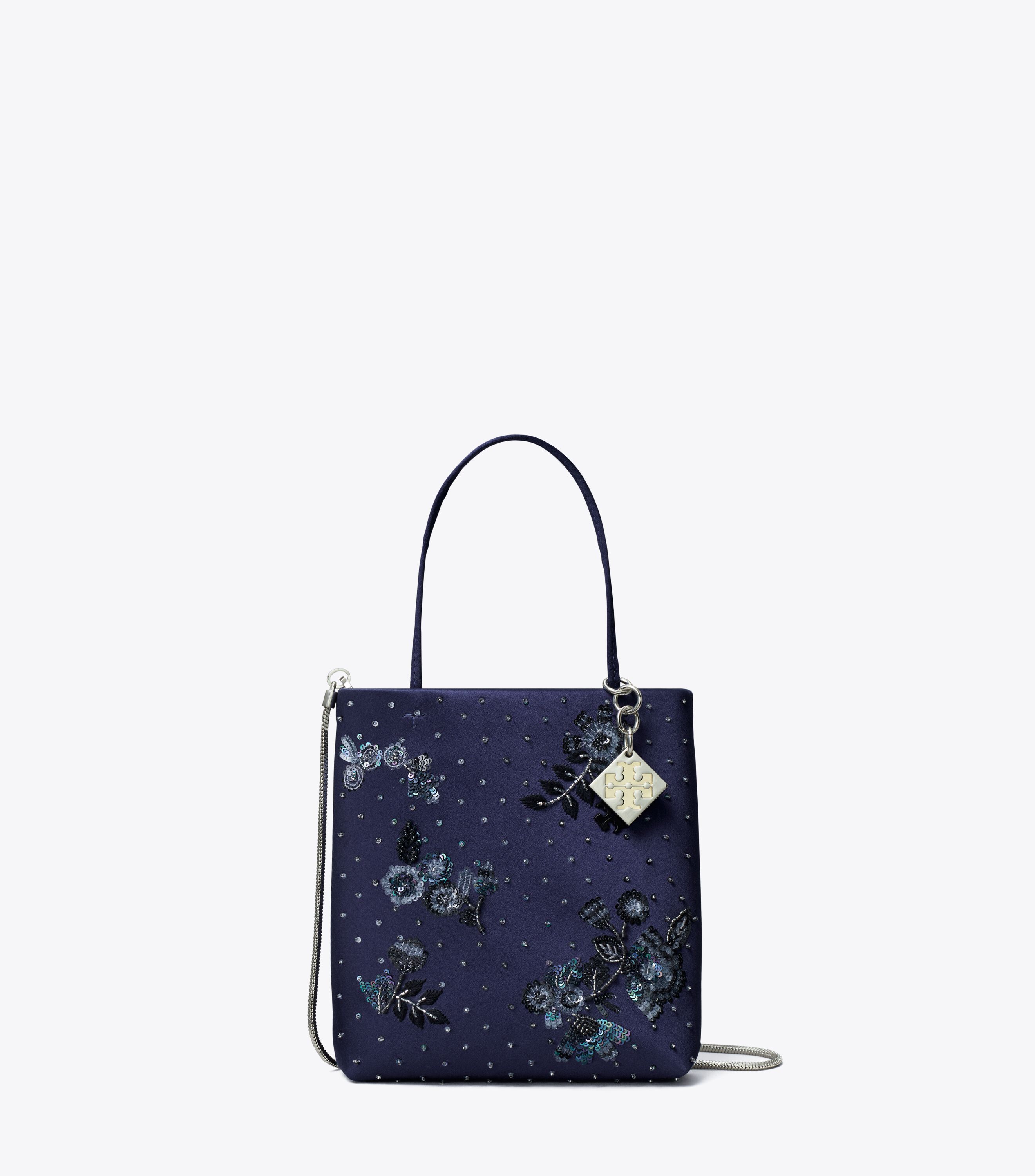 Tory Burch Kira Denim Mini Crossbody Bag | Bloomingdale's