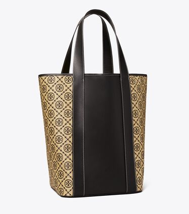 T Monogram Oversized Tote