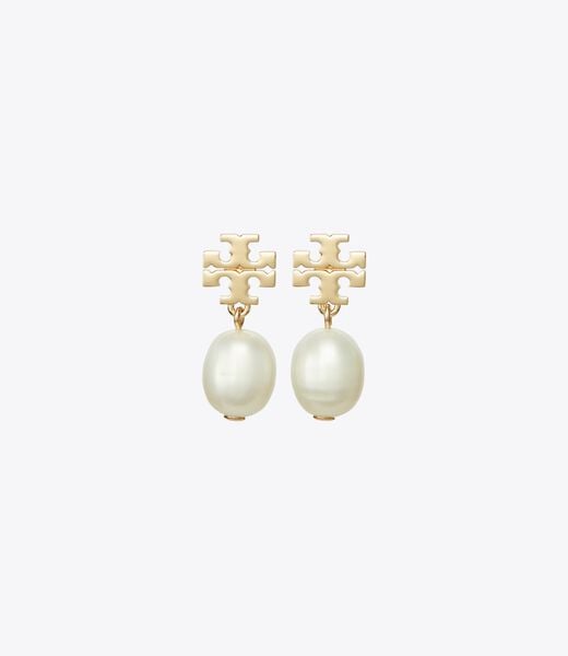 tory burch kira pearl drop earring