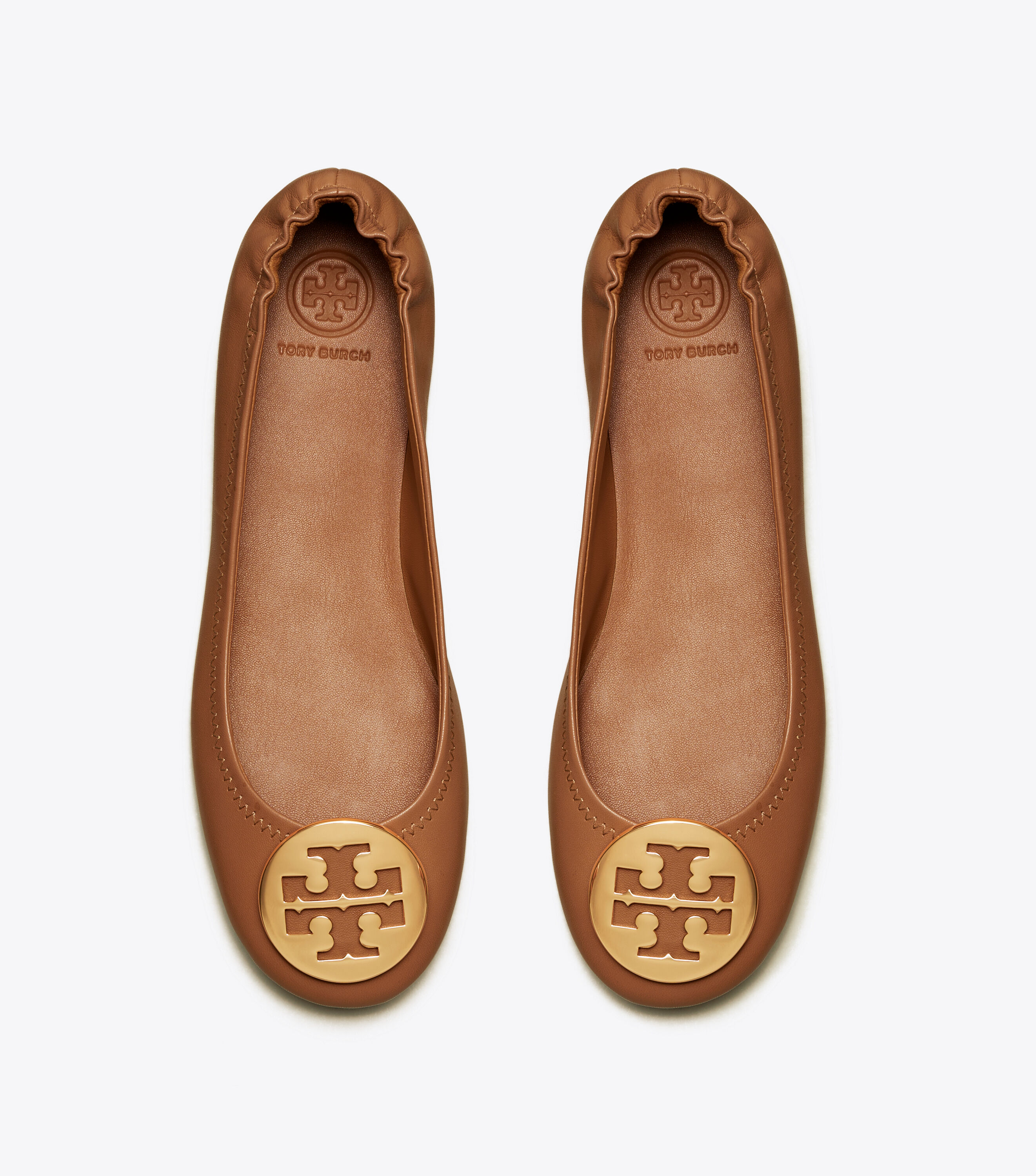 Tory burch canvas flats top