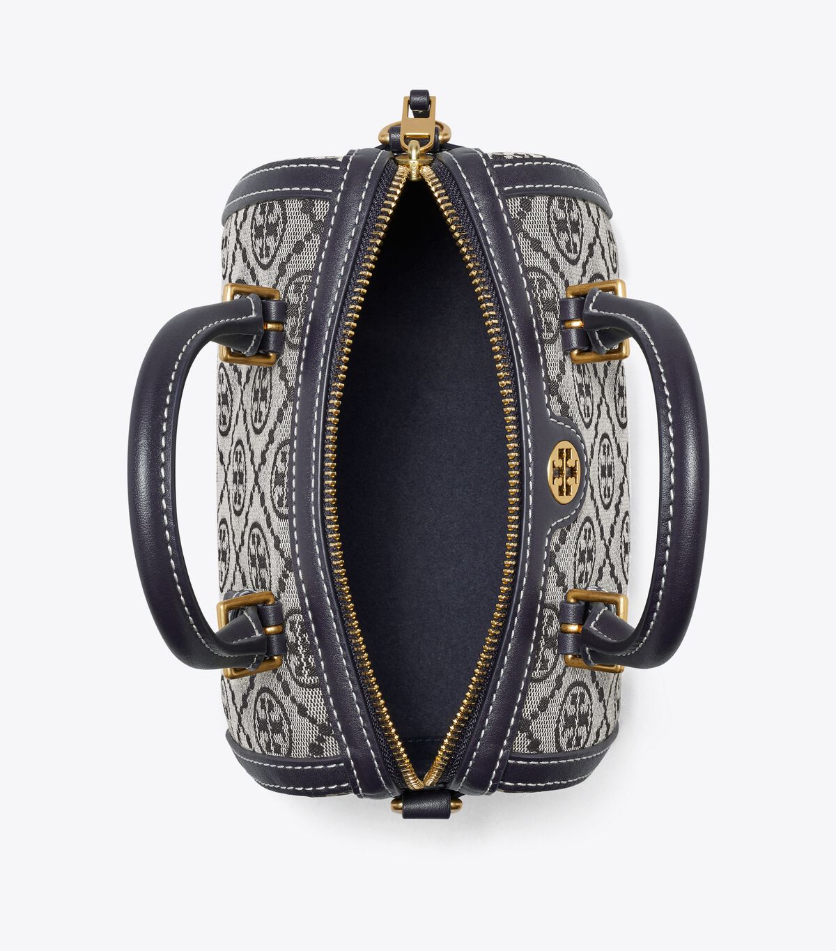 tory burch petite t monogram barrel bag