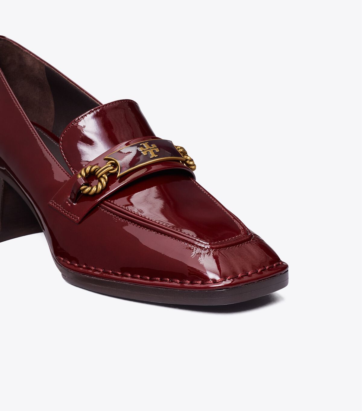 tory burch perrine heel loafer