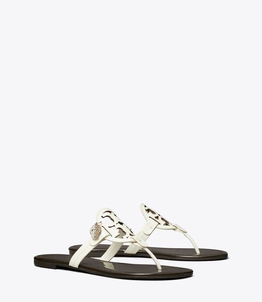 tory burch tb x bonbon miller patent charm sandal