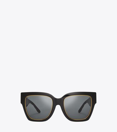 Kira Chevron Square Sunglasses