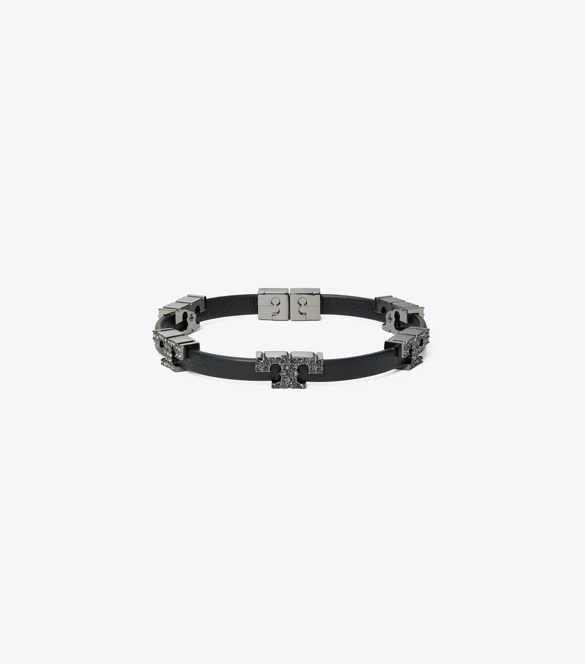 tory burch serif t single wrap pav bracelet